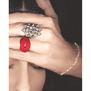 The 'Hotlips' ring features in the V&A collection - and the V&A shop! 